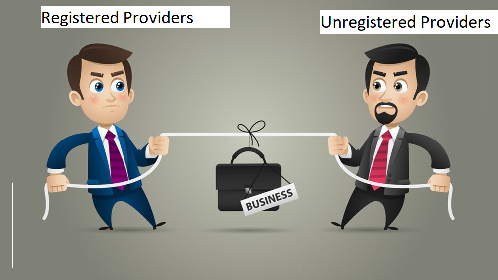 Registered or Unregistered Providers